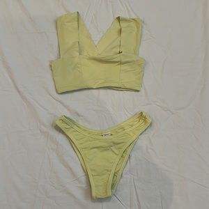 Yellow L-Space Bikini
